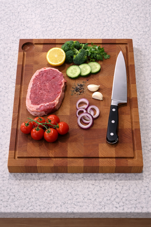 Billot de cuisine avec récupérateur - LE TALONNEUR