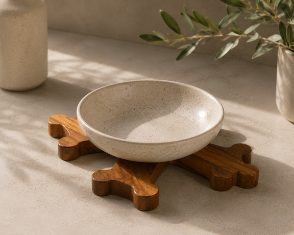 Dessous de plat croix occitane en bois huilé – L'OCCITAN | Chêne et Noyer