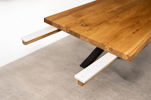 Table à rallonge - VAYSSE – vue d'ambiance – La Boutique de l'Ébéniste